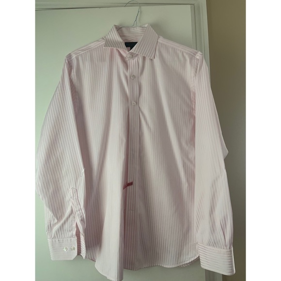 Express Other - EXPRESS Men’s Pink & White Striped dress shirt